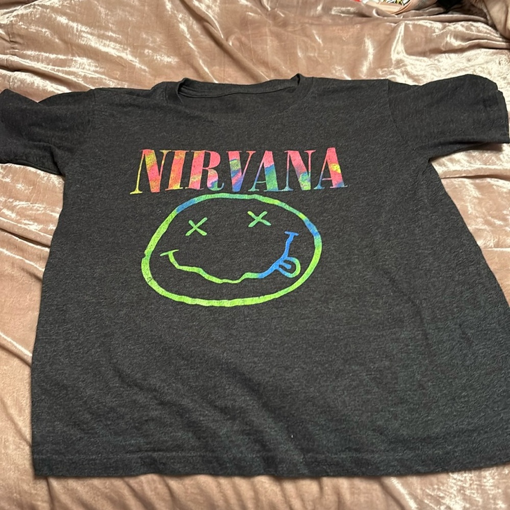 nirvana tshirt